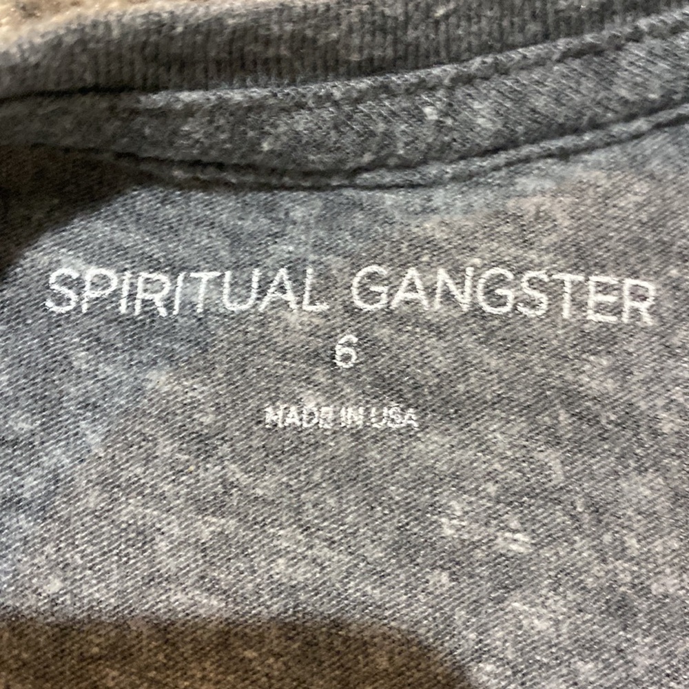 Spiritual Gangster Gray tshirt - Picture 3 of 3